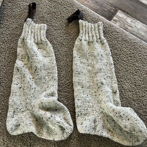 Knit handmade stockings - Set of 2